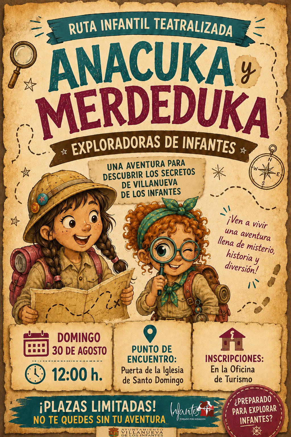Ruta infantil teatralizada Exploradoras de Infantes